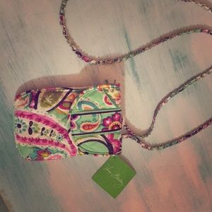 Vera Bradley Cell Phone Cross Body in Tutti Frutti